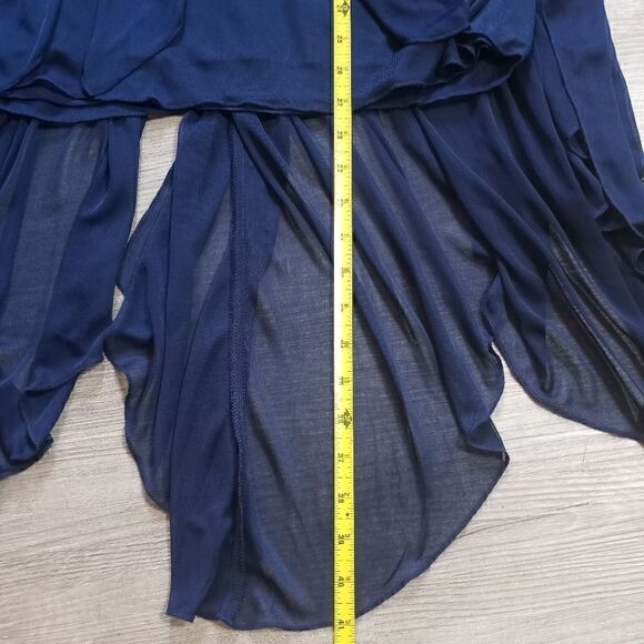 Sequin Hearts Fairycore Tube Party Dress Size 13 Dark Navy NWT - Picture 7 of 9